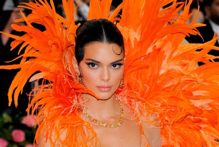 kendall jenner en la met gala