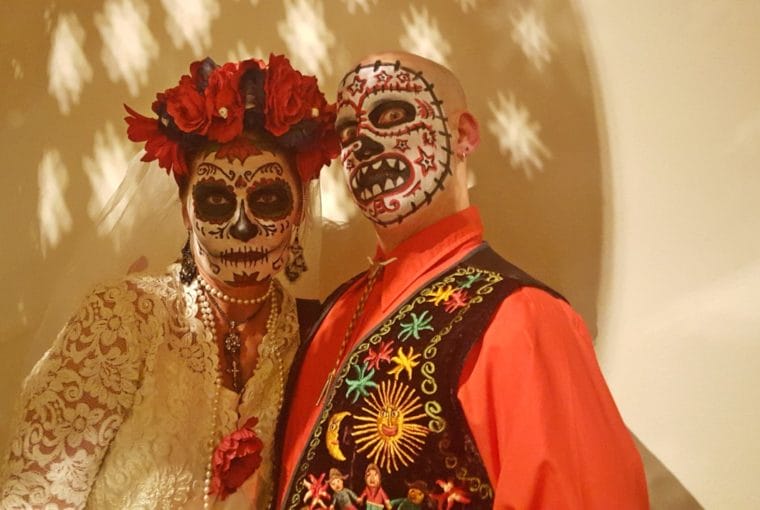 maquillaje de día de muertos