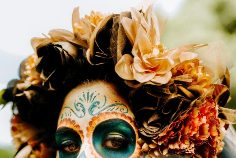 maquillaje de día de muertos