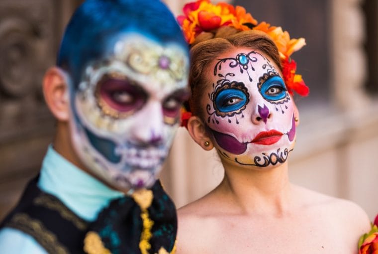maquillaje de día de muertos
