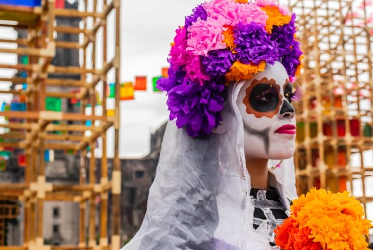 maquillaje de día de muertos
