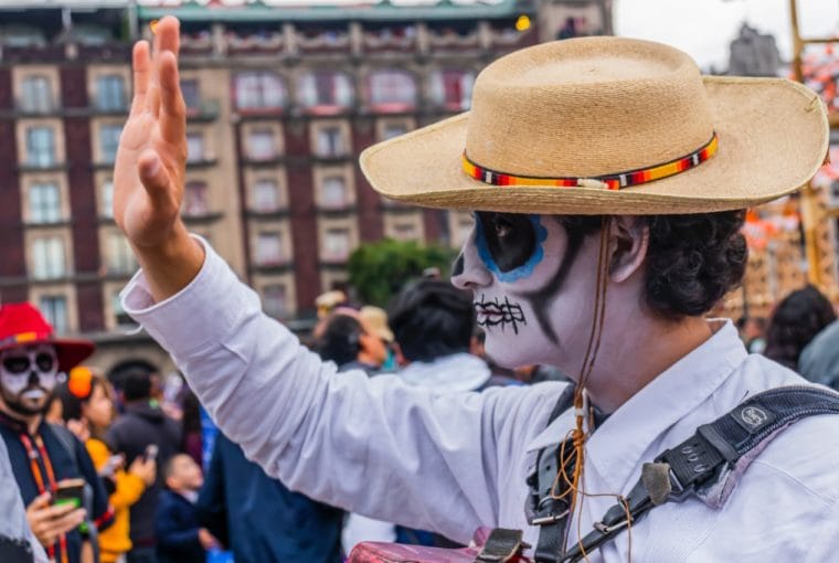maquillaje de día de muertos