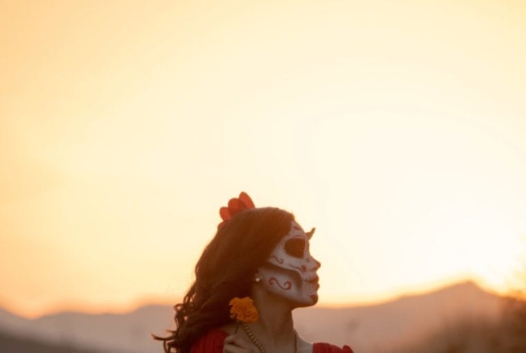 maquillaje de día de muertos