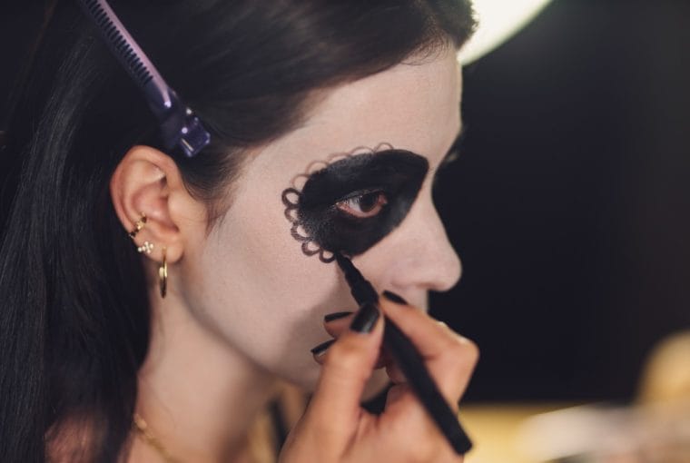 maquillaje de día de muertos