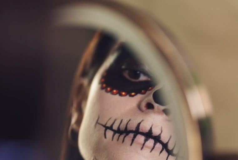 maquillaje de día de muertos