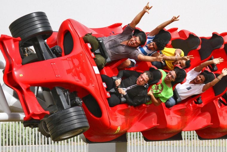 montañas rusas mas rapidas