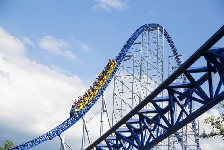 montañas rusas mas rapidas
