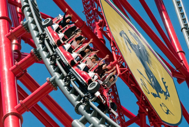 montañas rusas mas rapidas