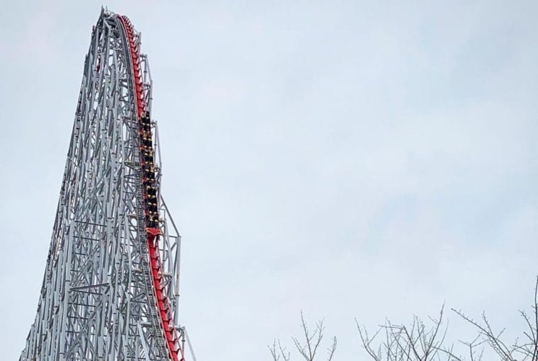 montañas rusas mas rapidas