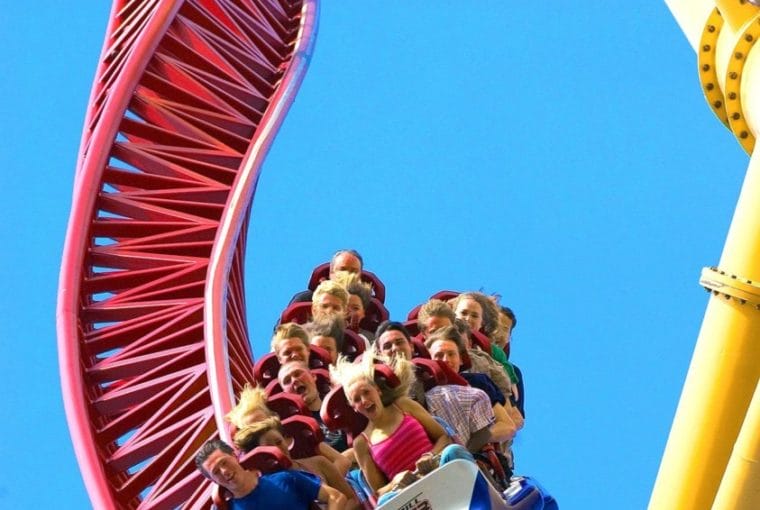 montañas rusas mas rapidas