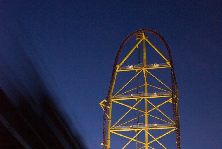 montañas rusas mas rapidas