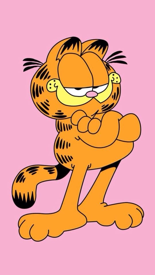 Garfield, el clásico personaje de las historietas.