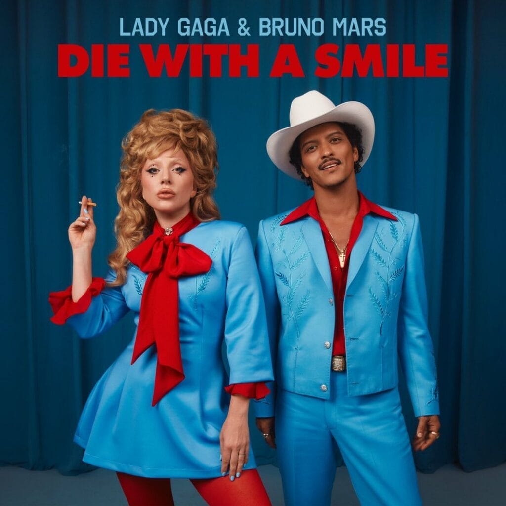 Lady Gaga y Bruno Mars en Die With a Smile
