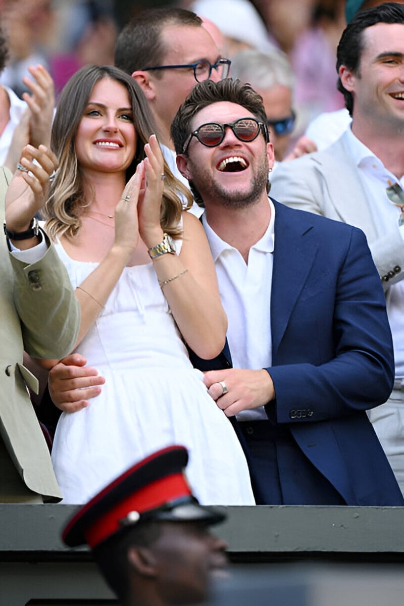 Niall Horan and Amelia 
Wimbledon 